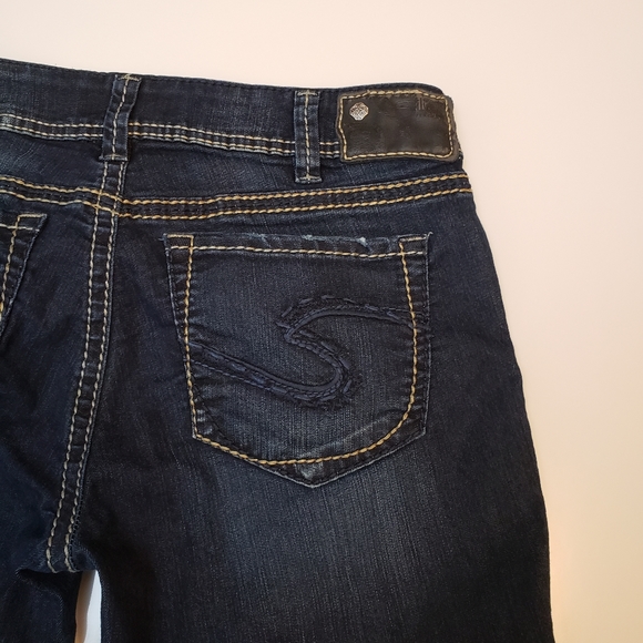 Silver Jeans Co Denim,Suki Capri, Size 30 - Picture 3 of 7